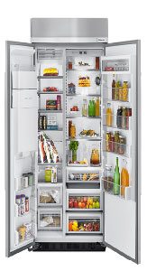 <br><b>KITCHEN AID</b><br> Refrigerador side by side KBSD608ESS 48”