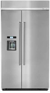 <br><b>KITCHEN AID</b><br> Refrigerador side by side KBSD608ESS 48”