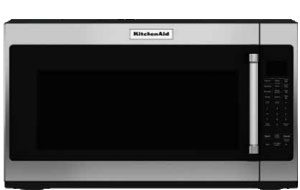 <br><b>KITCHEN AID</b><br> Horno microondas +campana KMHS120ESS 2 P3 / 30”