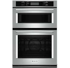 <br><b>KITCHEN AID</b><br> Horno Eléctrico Combinado KOCE507ESS 27