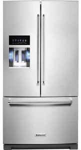 <br><b>KITCHEN AID</b><br> Refrigeradora french door KRFF507HPS 36”