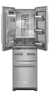 <br><b>KITCHEN AID</b><br> Refrigeradora french door bottom mount KRMF706ESS 36”