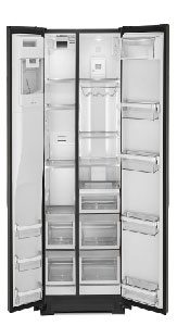 <br><b>KITCHEN AID</b><br> Refrigerador Counter-Depth Side-by-Side Refrigerator KRSC703HBS 36