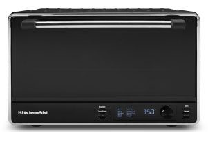 <br><b>KITCHEN AID</b><br> Horno Digital con Convección Black Matte KCO255BM