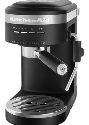 <br><b>KITCHEN AID</b><br> Máquina Expresso Semiauto Black Matte KES6403BM